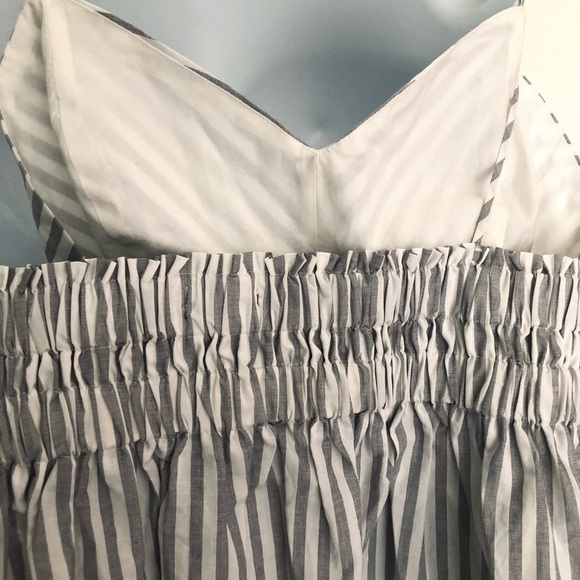NWT Express Striped Cotton Peplum Camisole - Picture 11 of 14